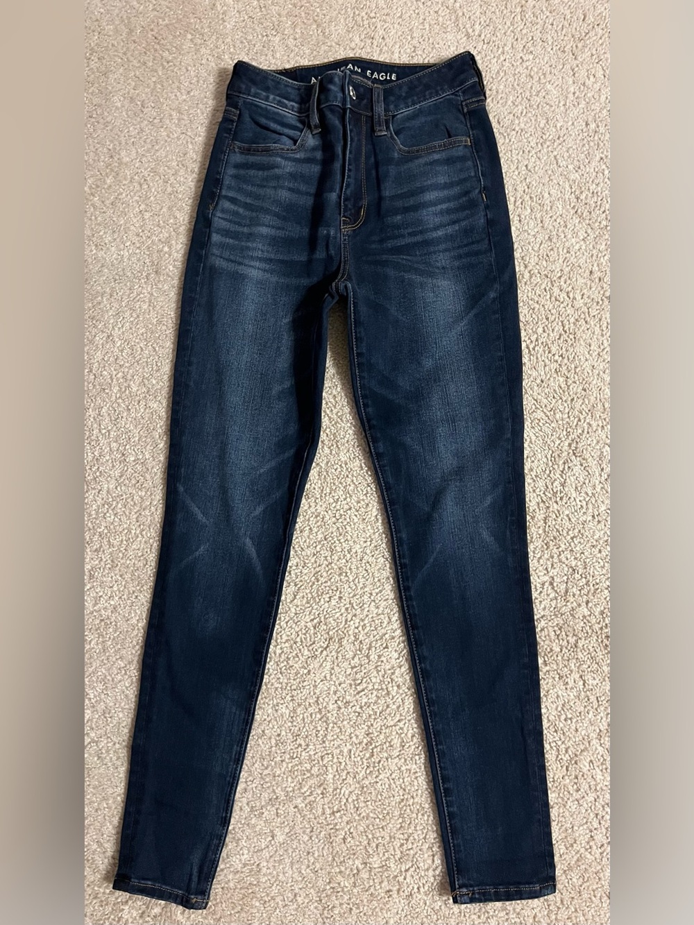 American Eagle Outfitters Women’s Dark Blue Skinny Jeans
